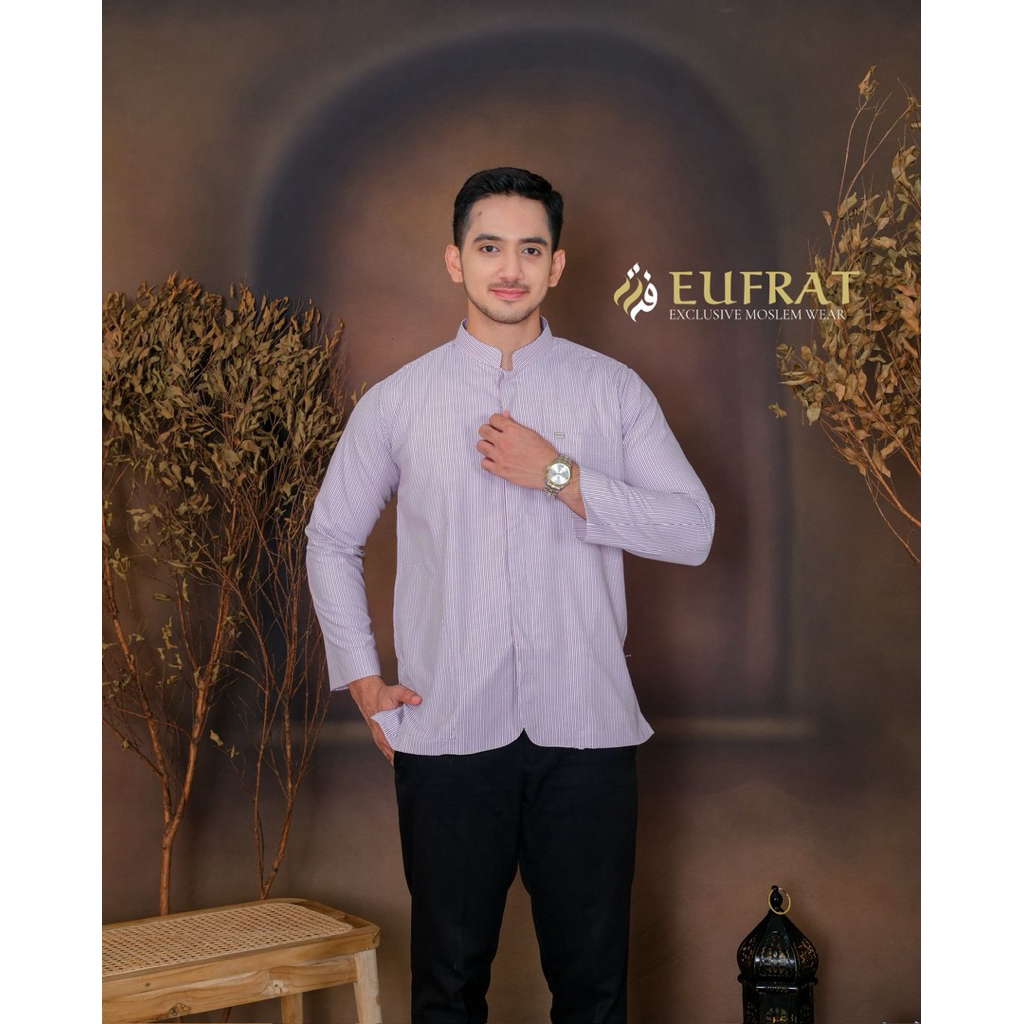 KOKO HASYIMI GARIS KECIL | KOKO PRIA MOTIF GARIS KECIL PREMIUM S-XXL