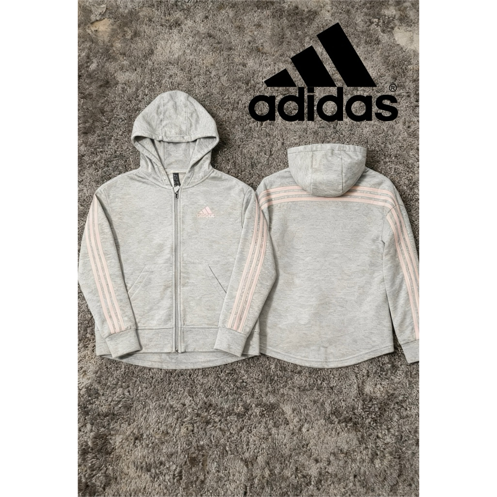 Hoodie Adidas Three Stripe Pink