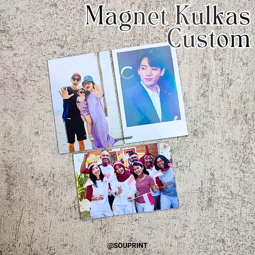 Magnet Kulkas Custom Foto Magnet Kulkas Foto / Custom Foto / Cetak Foto Magnet Kulkas