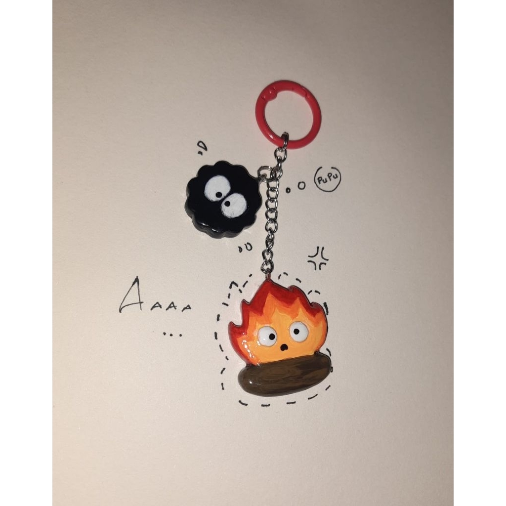 Gantungan Kunci Clay Custom / Handmade