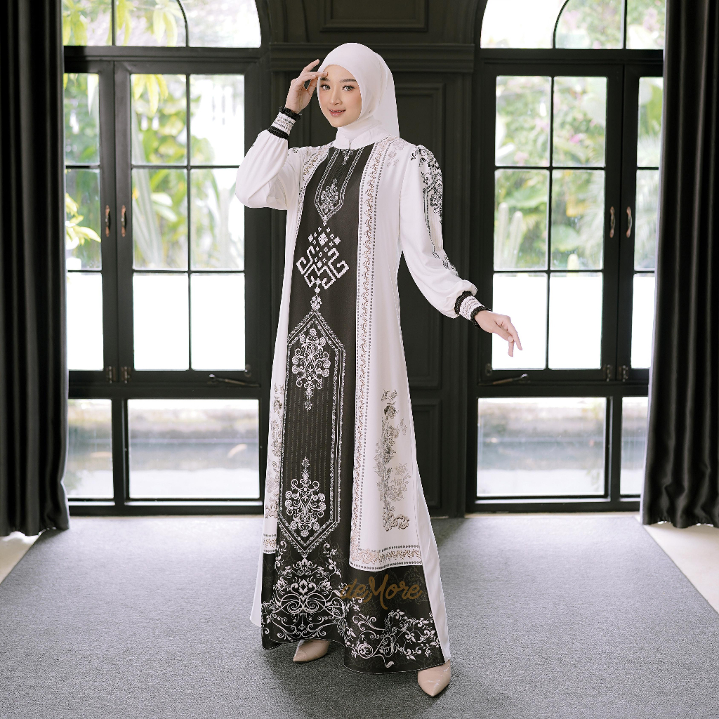 Gamis Wanita | Baju Lebaran Wanita 2026 | Gamis Simple | Baju Lebaran Elegan - Demore Sultan