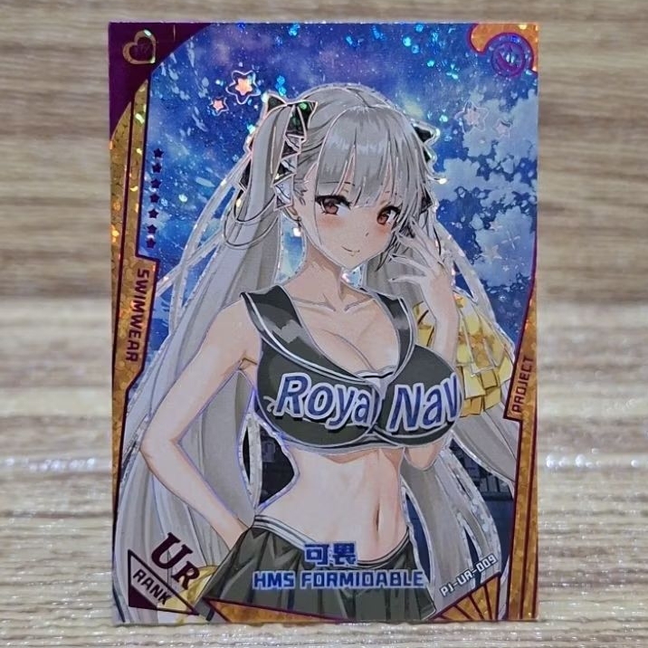 Kartu CCG Goddess Azur Lane HMS Formidable UR 009