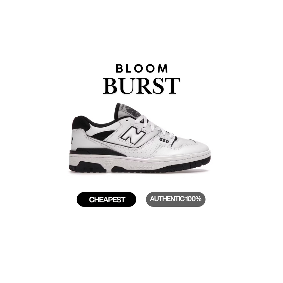 New Balance 550 White Black