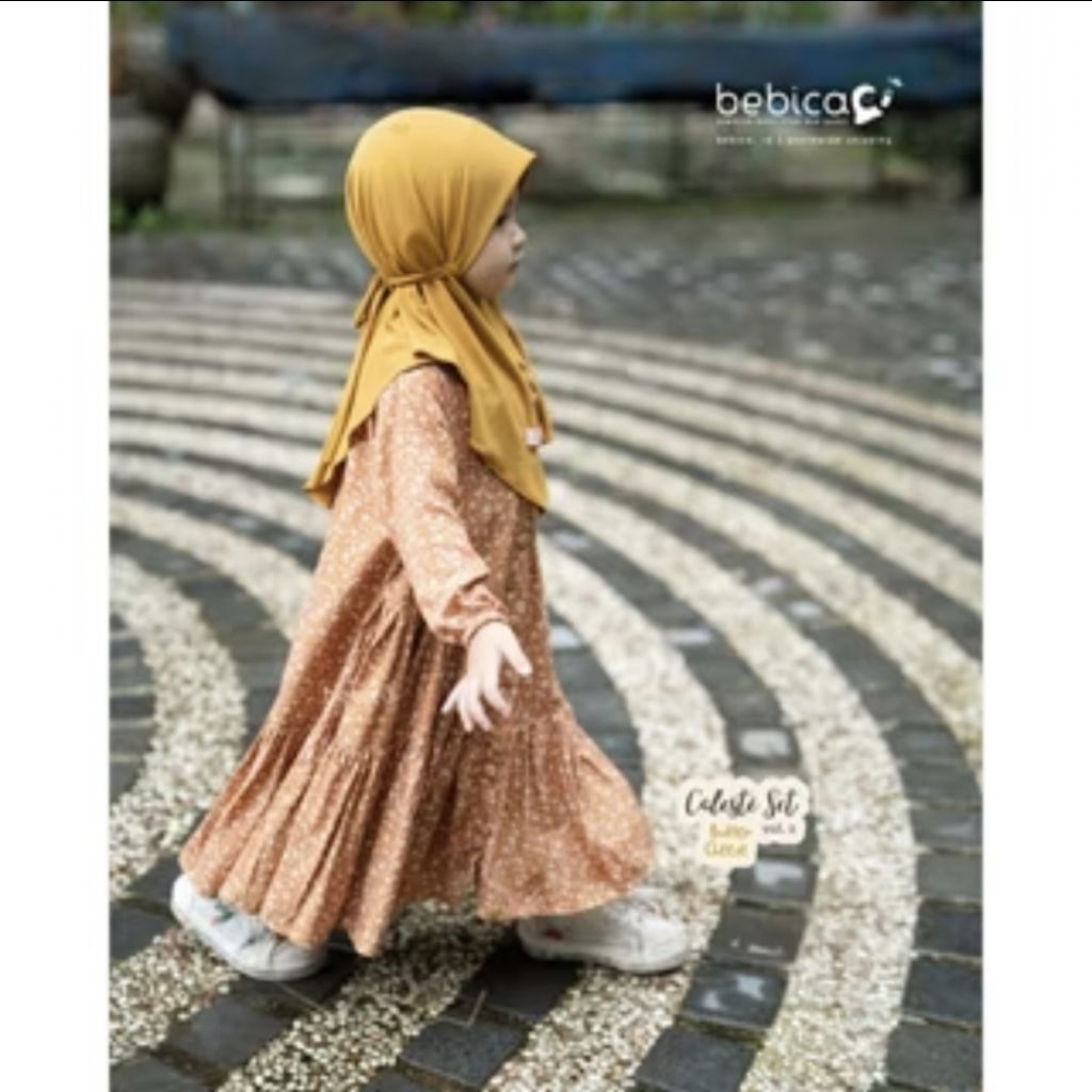 gamis anak bebica edisi lebaran