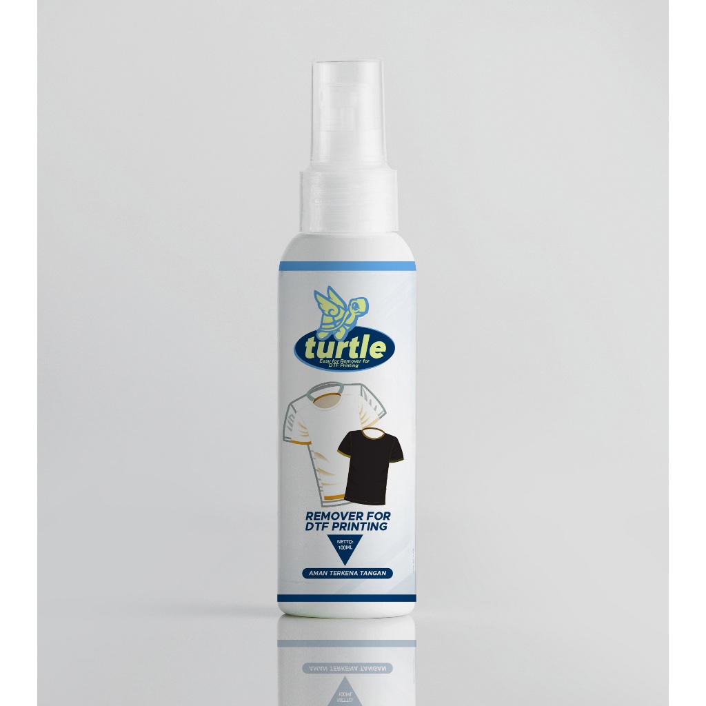 Pembersih print DTF/pembersih sablon DTF/Remover DTF import Bergaransi & KUALITAS TERJAMIN merk turt
