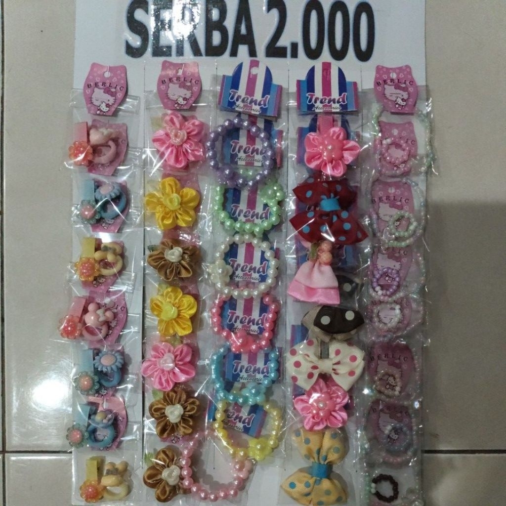 Paket Usaha Aksesoris Serba 2000 Aksesoris Renceng