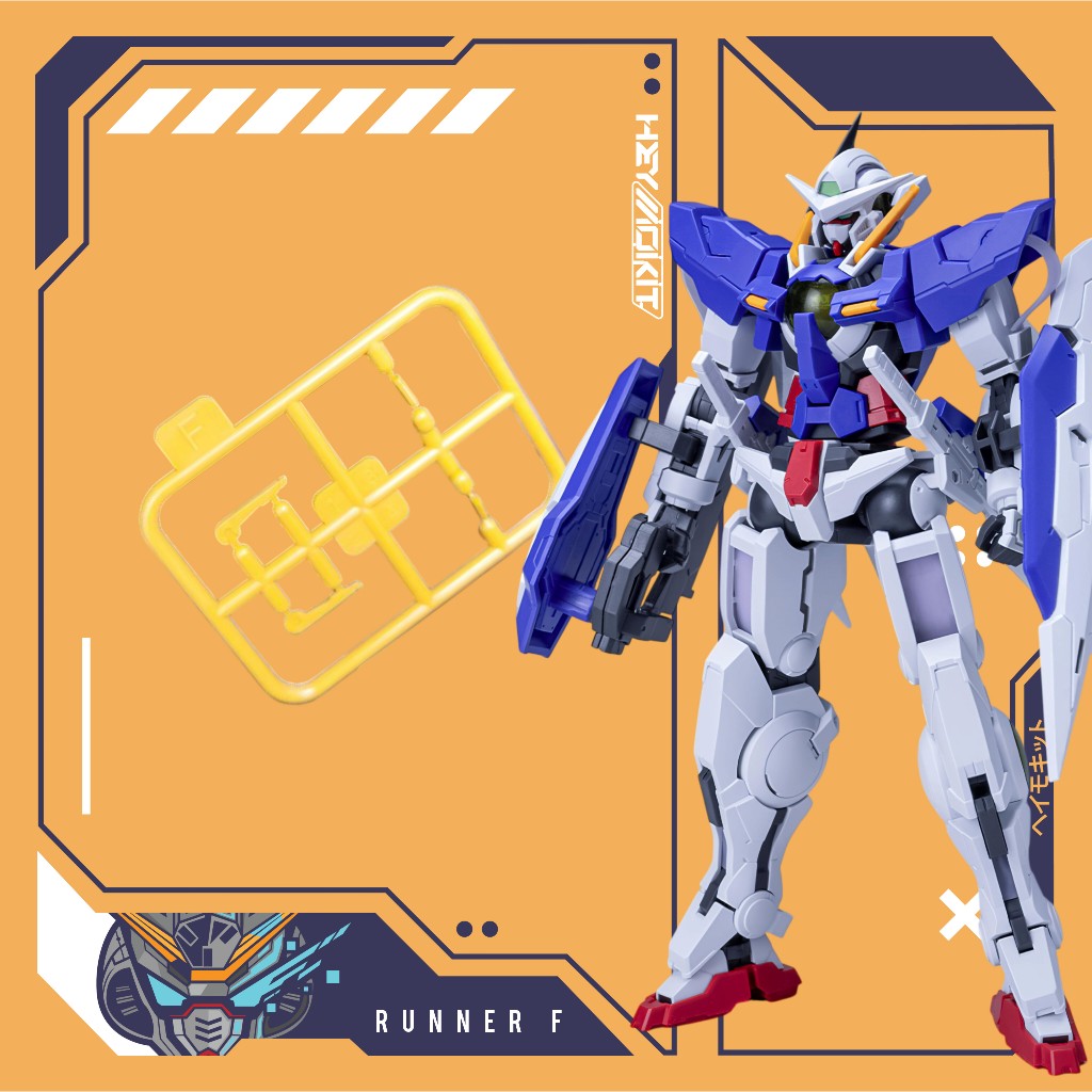 HG 1144 EXIA GBC GUNDAM PART RUNNER F MODELKIT NON BANDAI