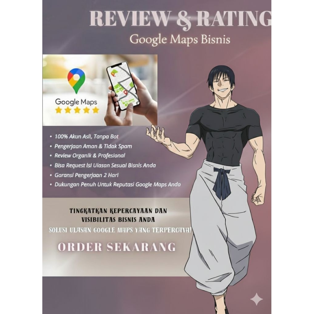 JASA REVIEW GOOGLE MAPS