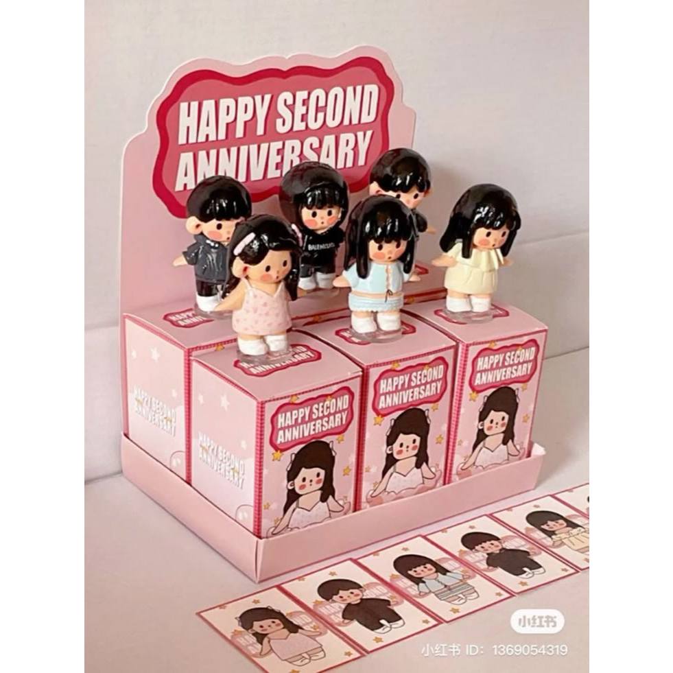 blind box, no karakter acara/ blind box tema lucu