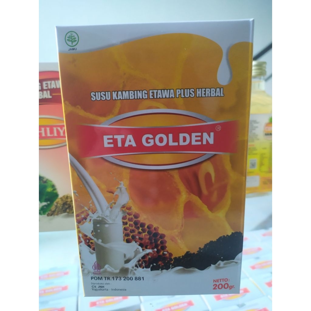 Eta Golden 200gr Susu Kambing Etawa Plus Herba