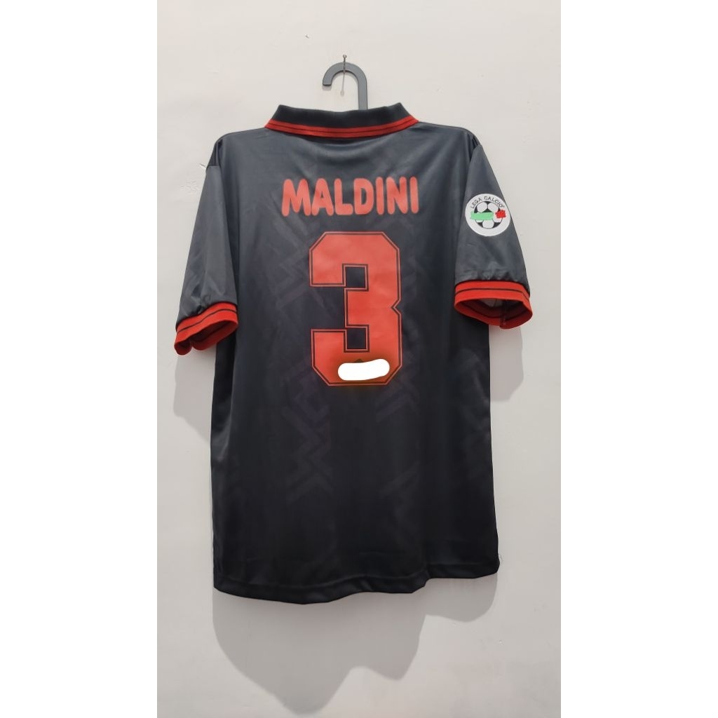 jersey retro Milan Maldini size L