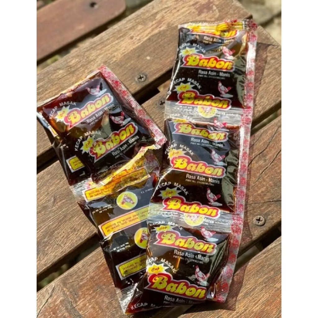 kecap babon sachet kecil manis gurih halal