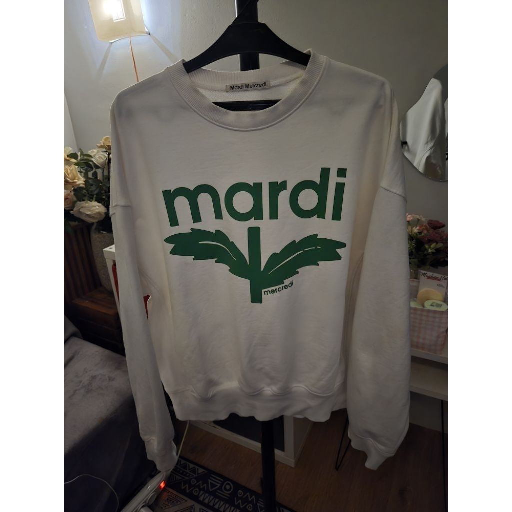Preloved Crewneck Mardi Broken White