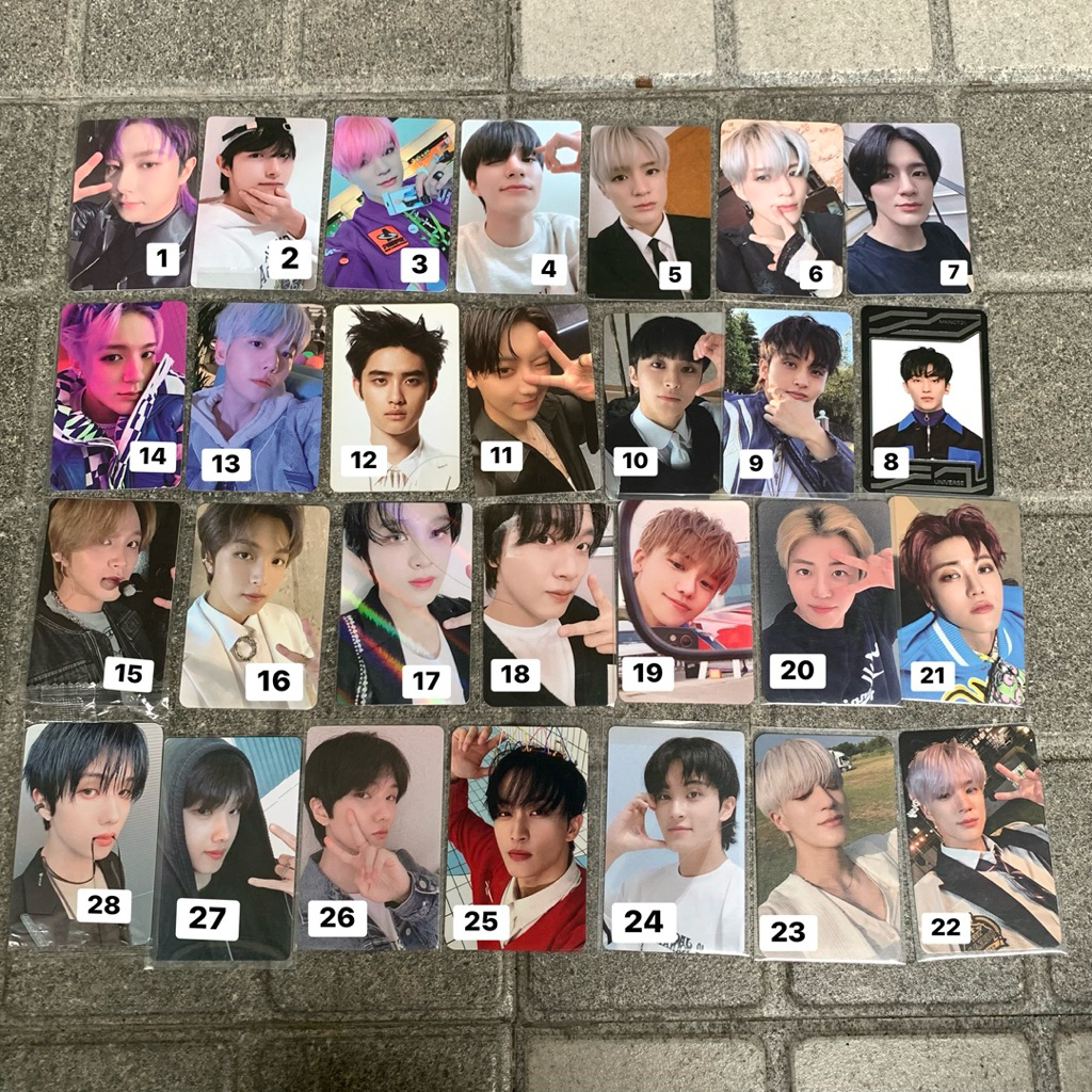 (BELI 2 GRATIS 1 BEBAS PILIH) OFFICIAL PC NCT DREAM NCT127 MARK JENO HAECHAN RENJUN JAEMIN CHENLE JI