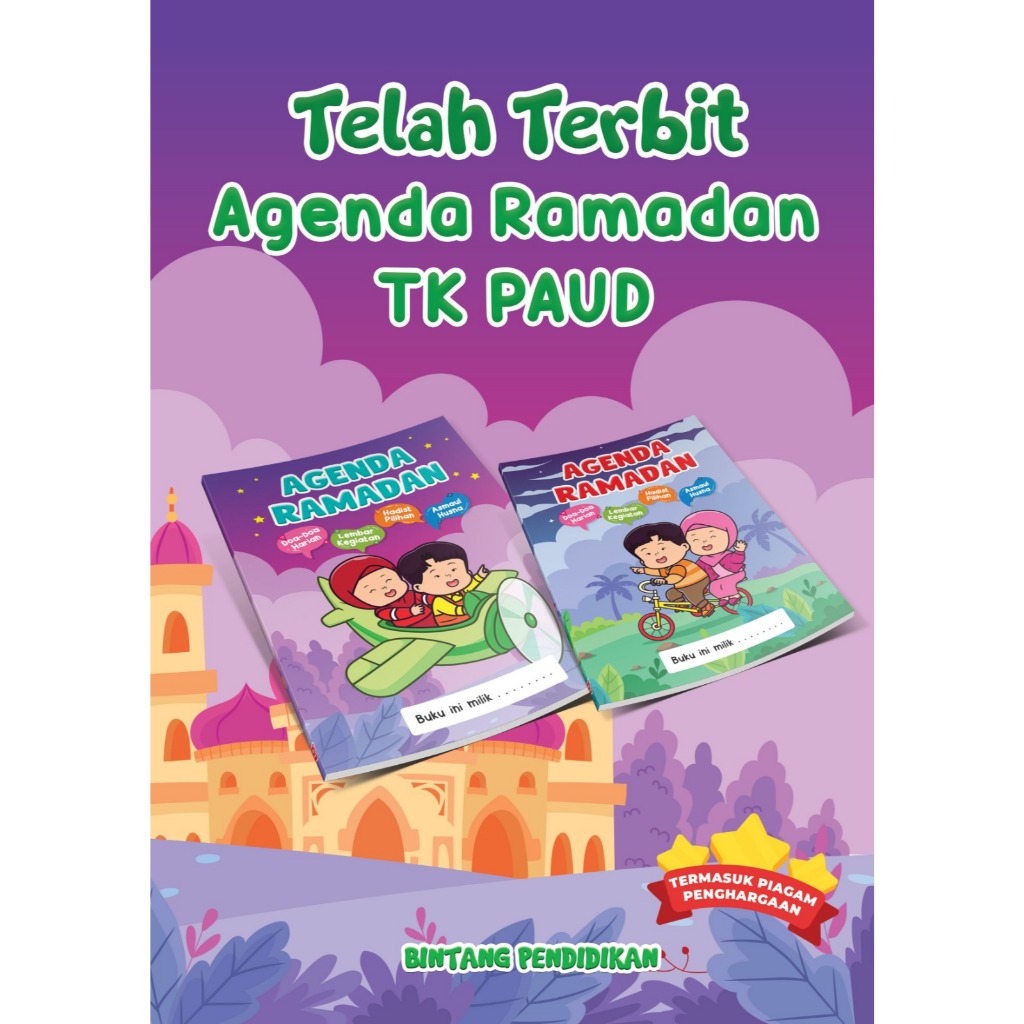 COD Buku Agenda Ramadhan HVS (PAUD,SD,SMP,SMA) Murah Berkualitas / Buku Agenda Ramadhan