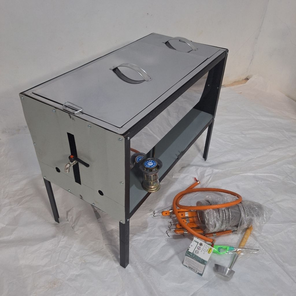 dandang mie ayam 8 lubang saringan / panci mie ayam bakso kotak 8 lubang saringan  Stainless