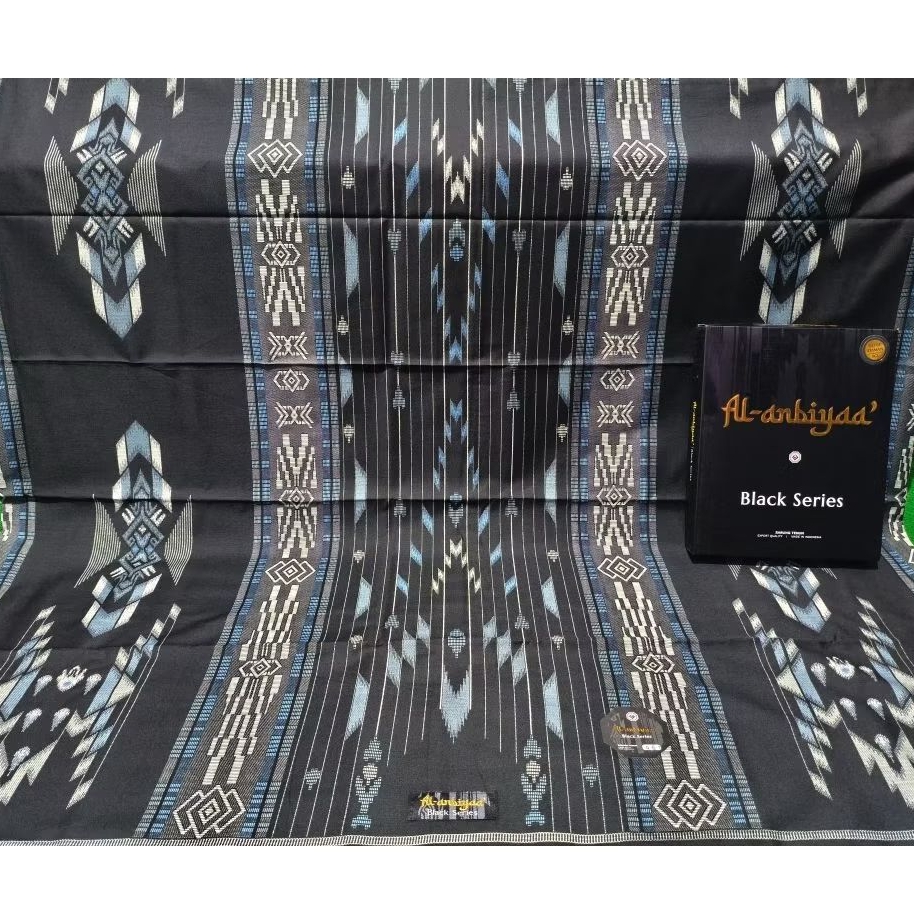 SARUNG Tenun Al Anbiyaa' Black Series New Motif | Sarung Al Anbiyaa Motif Terbaru Terbaru Termurah