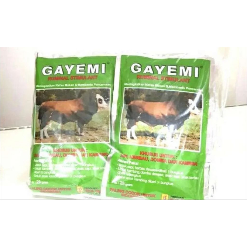 Jamu hewan sapi kambing GAYEMI