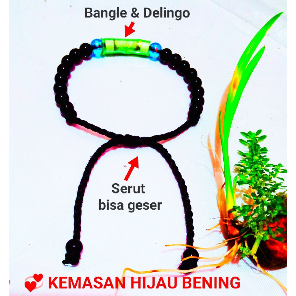 GRATIS NAMA" Gelang Bangle Delingu/ Delingo Asli untuk bayi ibu hamil & menyusui