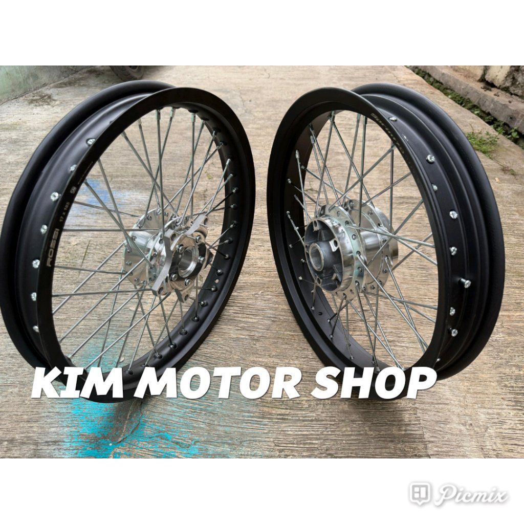Velg Jari MX King Ring 17.    140-160-185-17. Paketan Velg Jari MX King