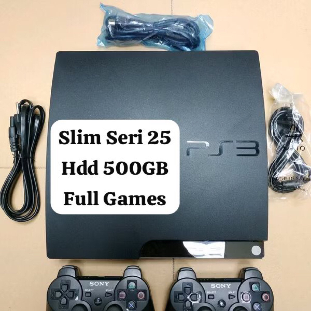 PS 3 Slim Seri 25 500GB