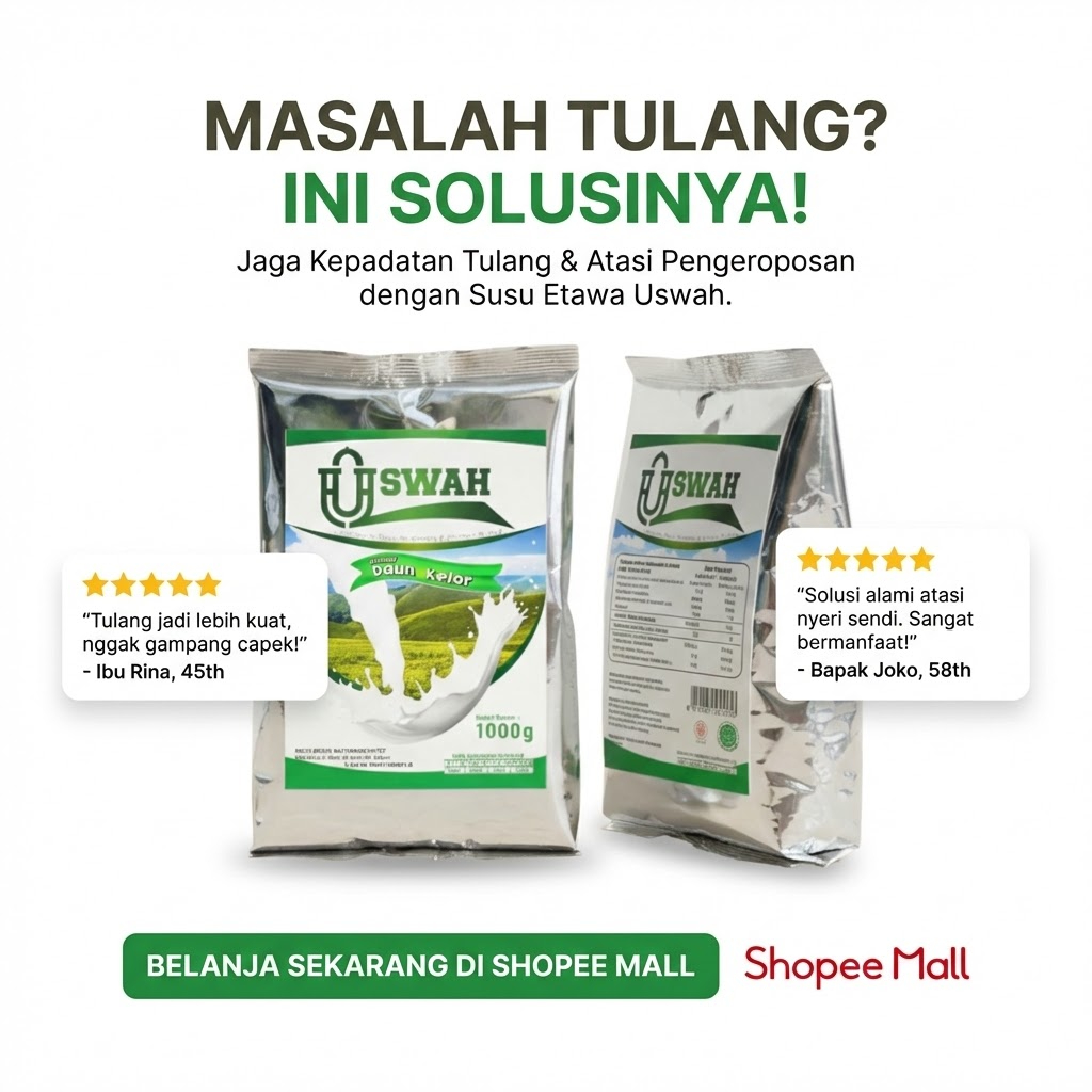 Susu Kambing Etawa Bubuk 1Kg USWAH Original