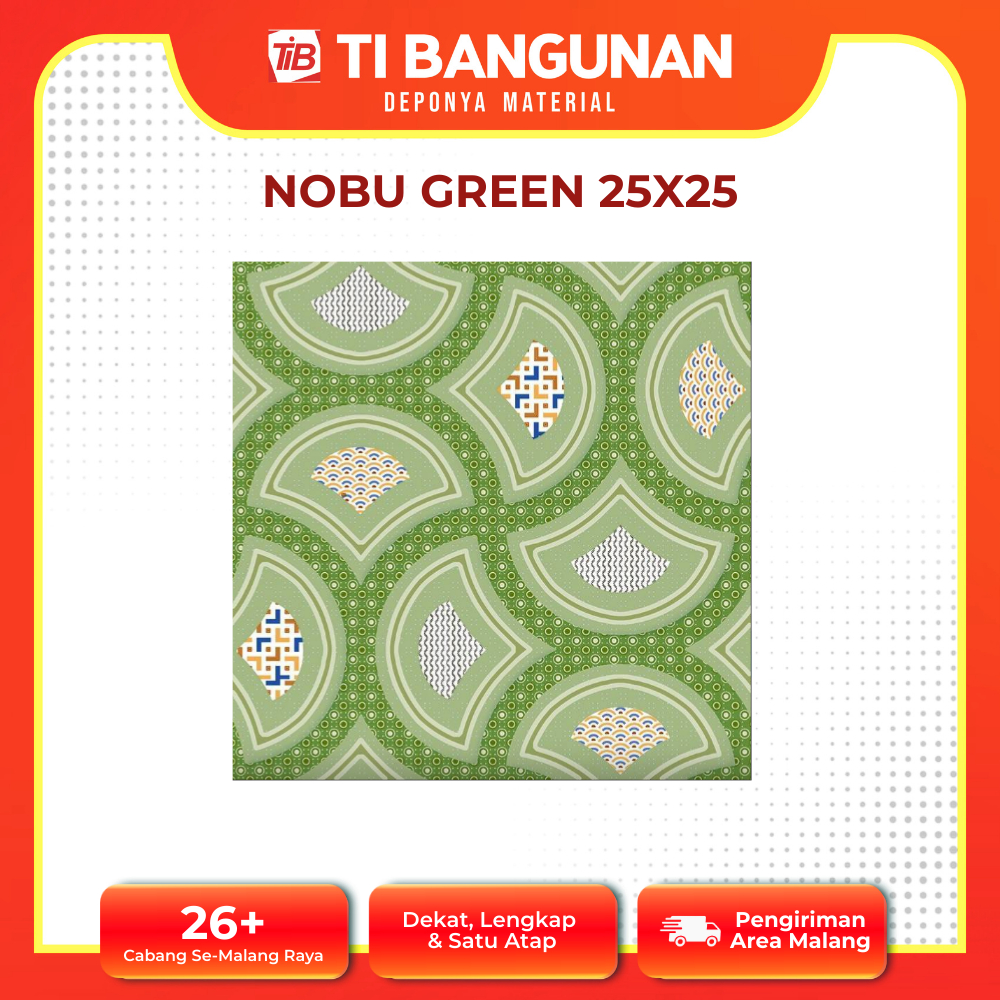 KERAMIK NOBU GREEN KAMAR MANDI UKURAN 25 X 25 KASAR | KERAMIK KASAR | KERAMIK KAMAR MANDI