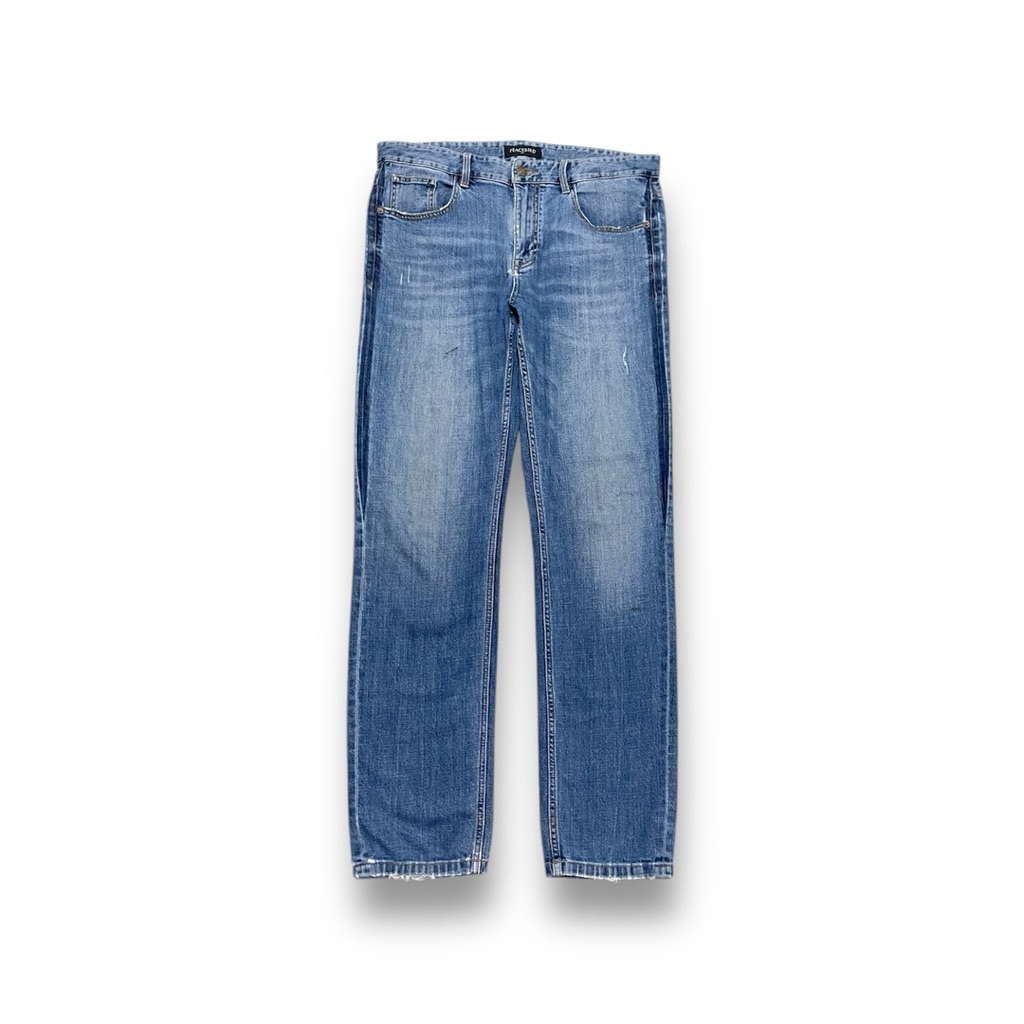 Celana panjang bahan jeans tebal