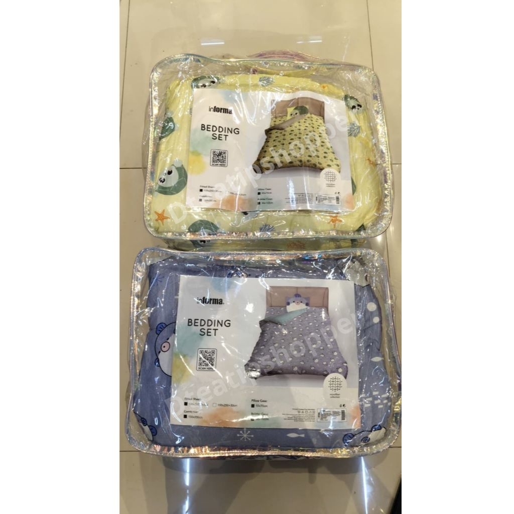 Informa Microfiber Bedding Set Size 120 || bedcover set || original