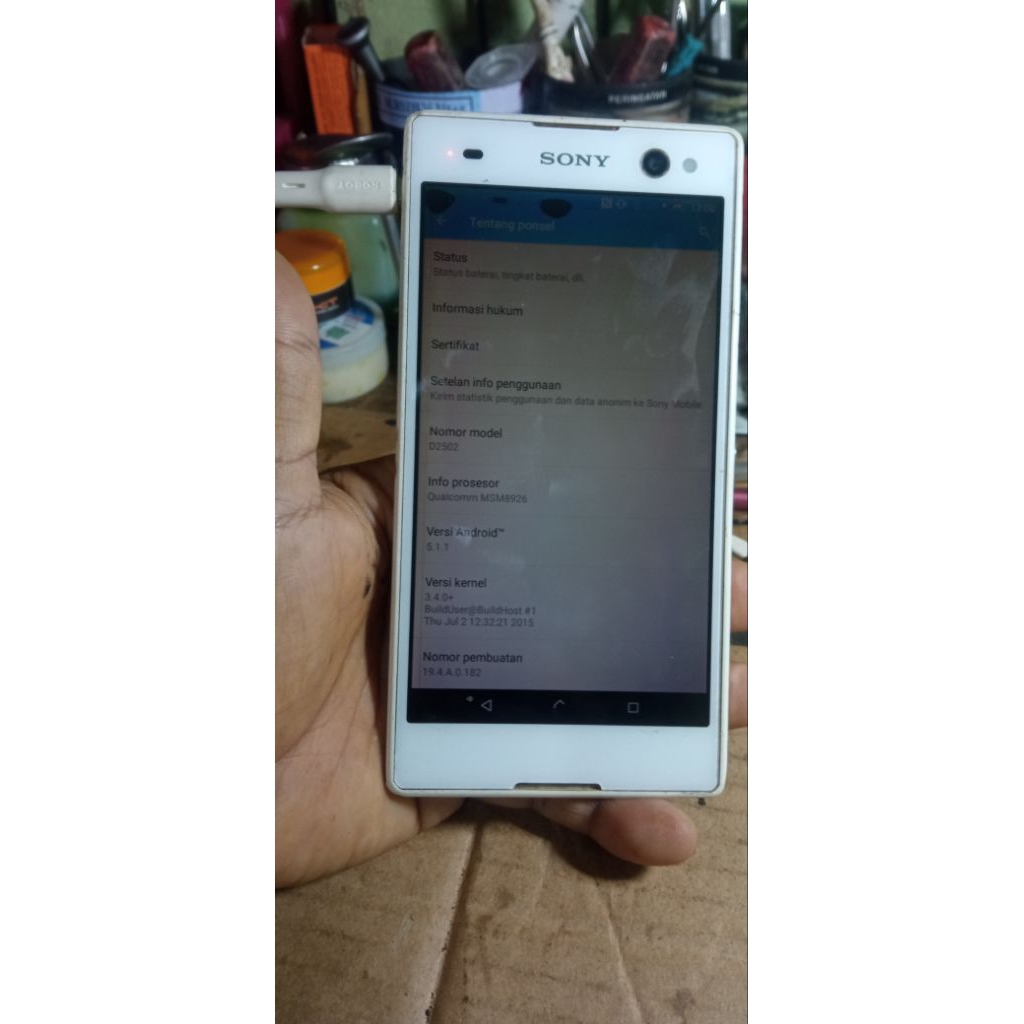 hp Sony Xperia. D2505