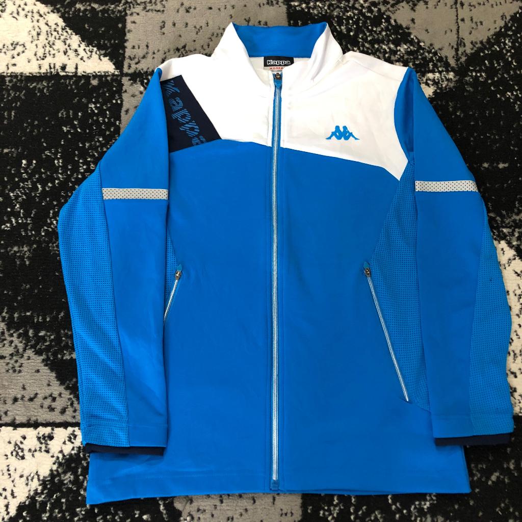 Tracktop Vintage Kappa White Blue