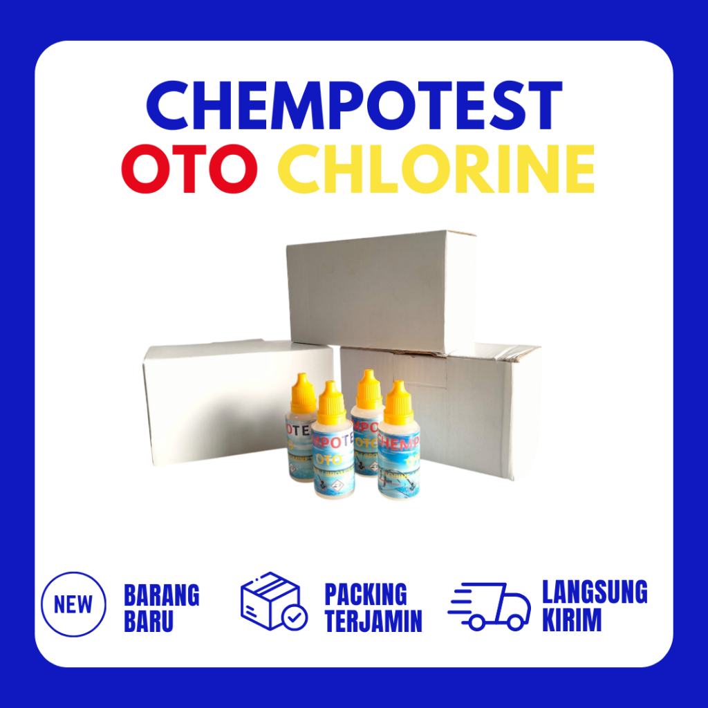 Oto chlorine / oto klorin / phenol red / oto phenol red / refill test kit