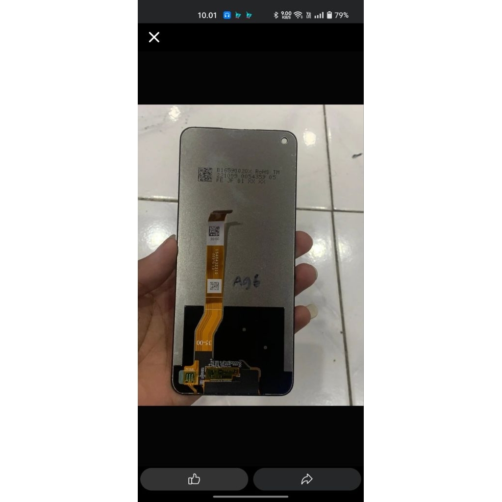 lcd original copotan oppo A96