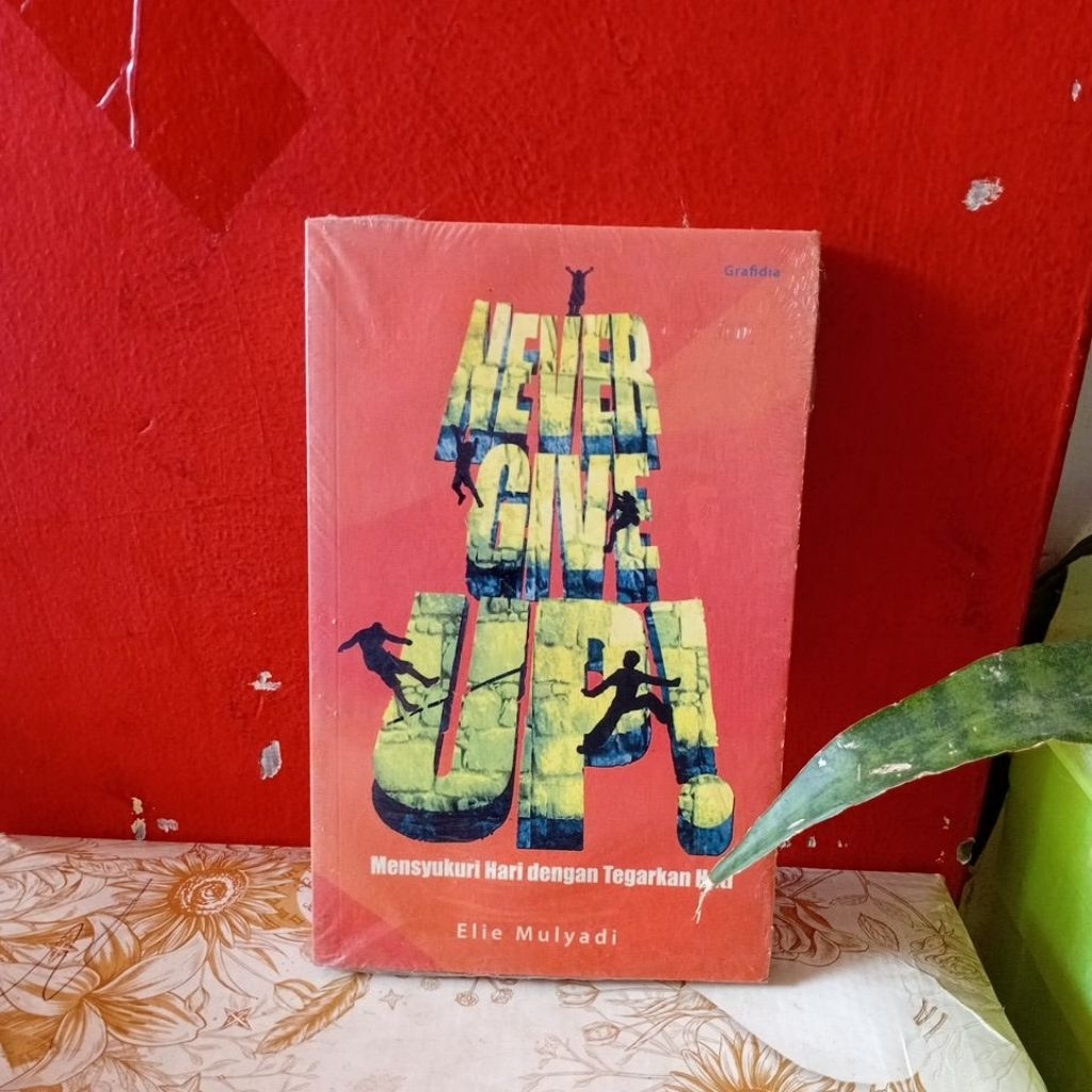 Buku Never Give Up - Elie Mulyadi