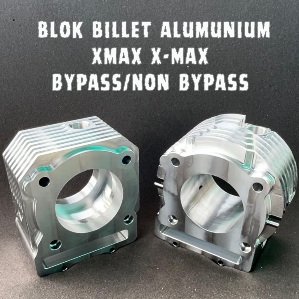 Blok Block Billet Xmax X-Max Bypass / Non Bypass