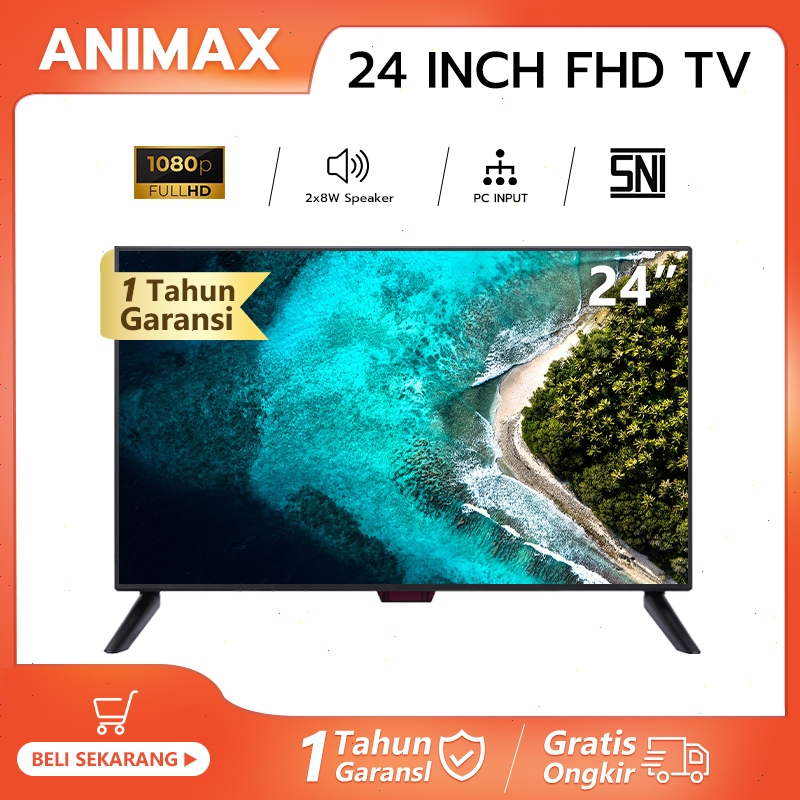 Animax TV LED Digital 24 inch Digital TV LED 22 inch 24 inch Televisi LED 21/22/24/25 inch