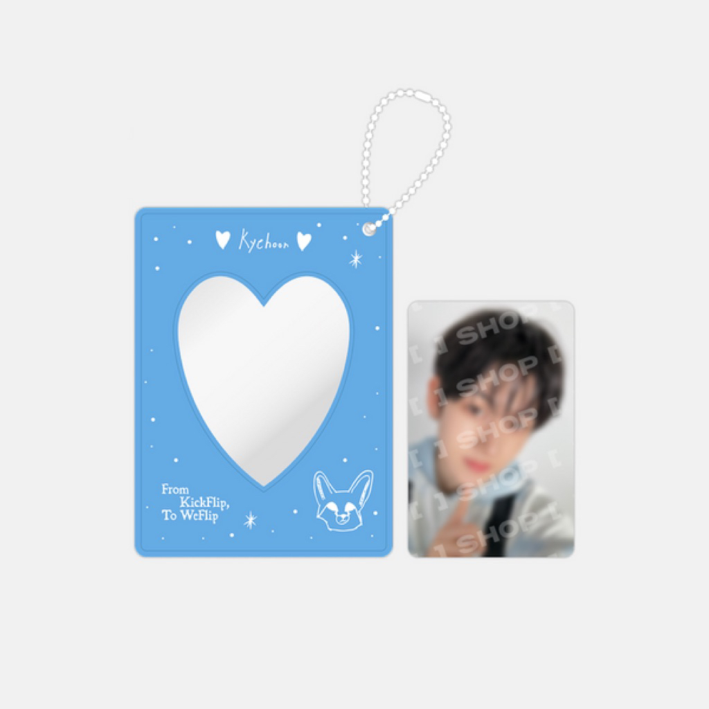 [PRE ORDER] MD PHOTOCARD HOLDER KEYRING KICKFLIP FROM KICKFLIP, TO WEFLIP KYEHOON AMARU DONGHWA JUWA