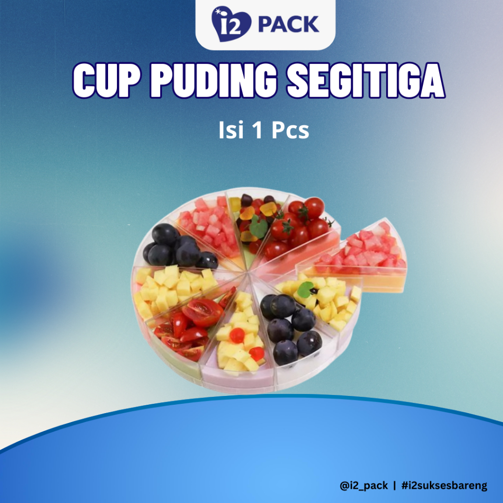 Cup Puding Segitiga Cake @1 Pcs
