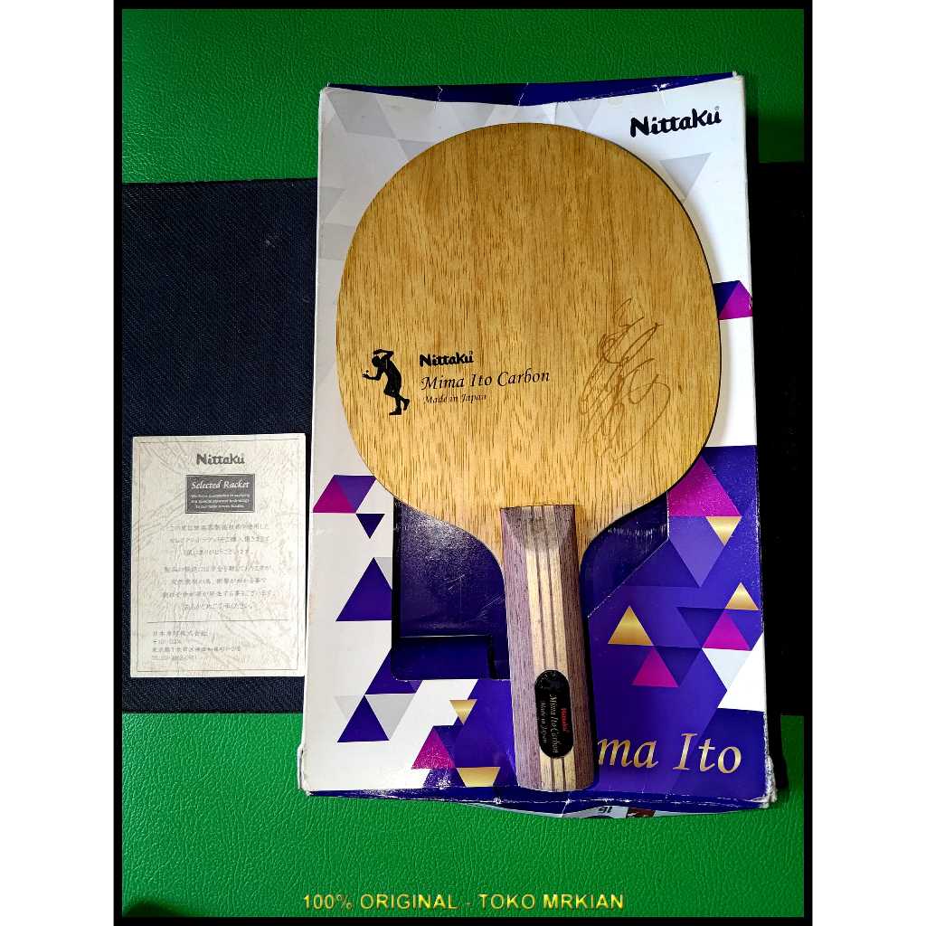 Blade Nittaku Mima Ito Carbon