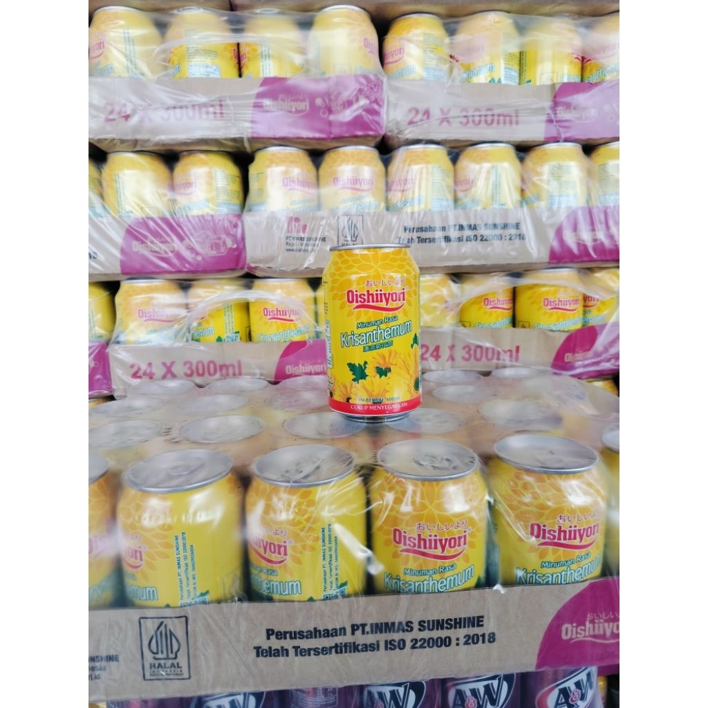 oishiiyori minuman rasa krisanthemum