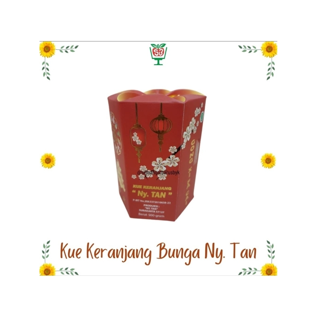 kue keranjang bunga Ny. Tan isi 2 pcs
