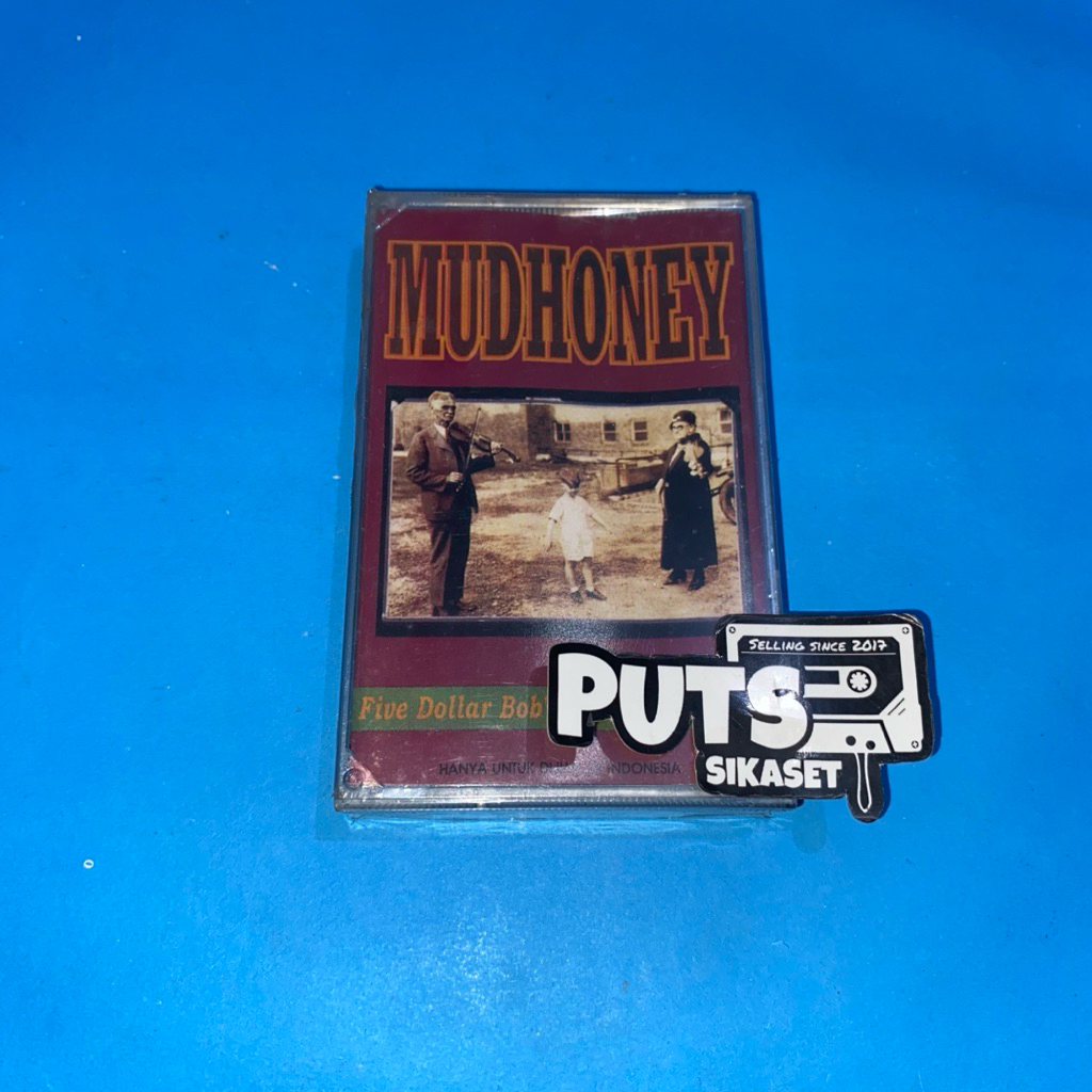 kaset pita Mud Honey - Five Dollars, Mudhoney, ORIGINAL Kaset Tape, Kaset Jadul, Kaset Lawas