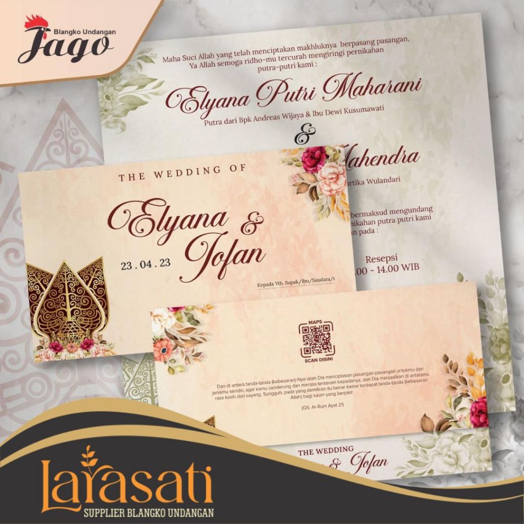 BLANGKO UNDANGAN JAGO 82 - HARGA MURAH TAMPILAN MEWAH FREE KATALOG DAN FILE SETTING