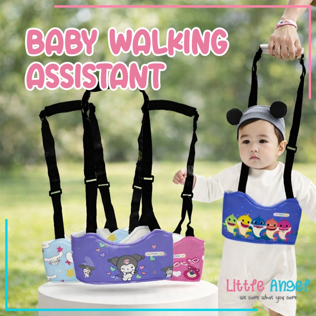 Baby Walking Assistant Alat Bantu Belajar Jalan Bayi Sabuk Perlengkapan Pengaman Anak Jalan Gendonga