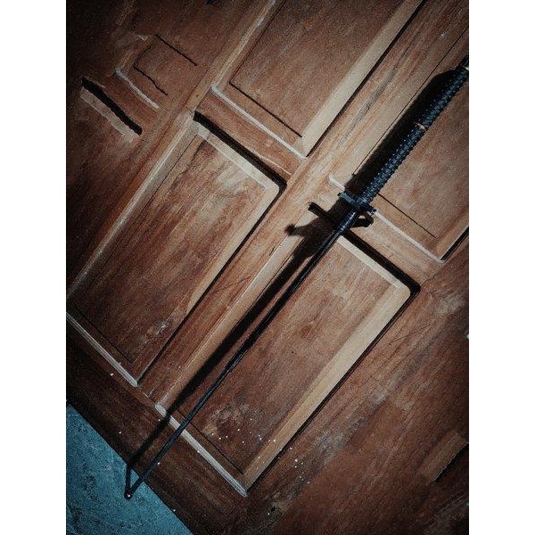 [READY]  BATON Stik grigi panjang 1m Kuat Kokoh Hitam dan silver SECURITY GIWB1P4