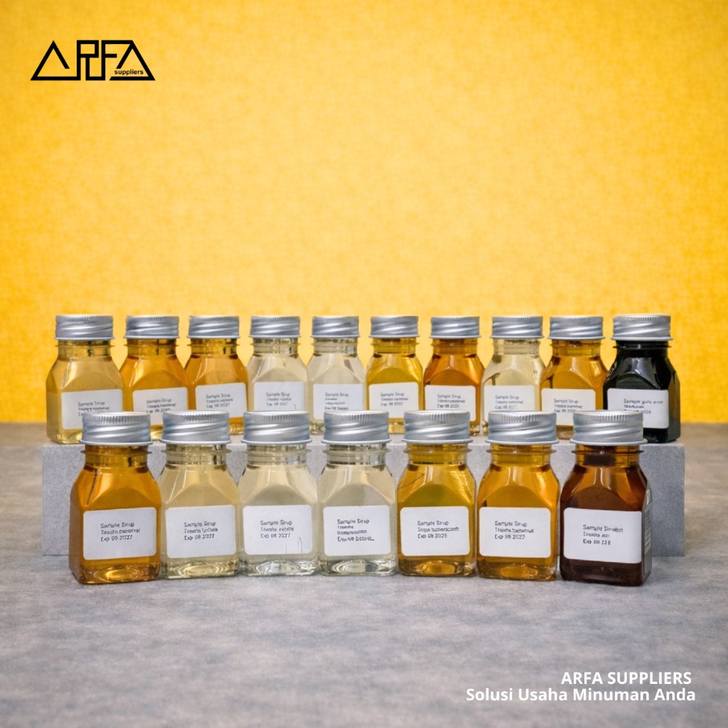 Sampel Sirup Trieste & Sirup Dripp