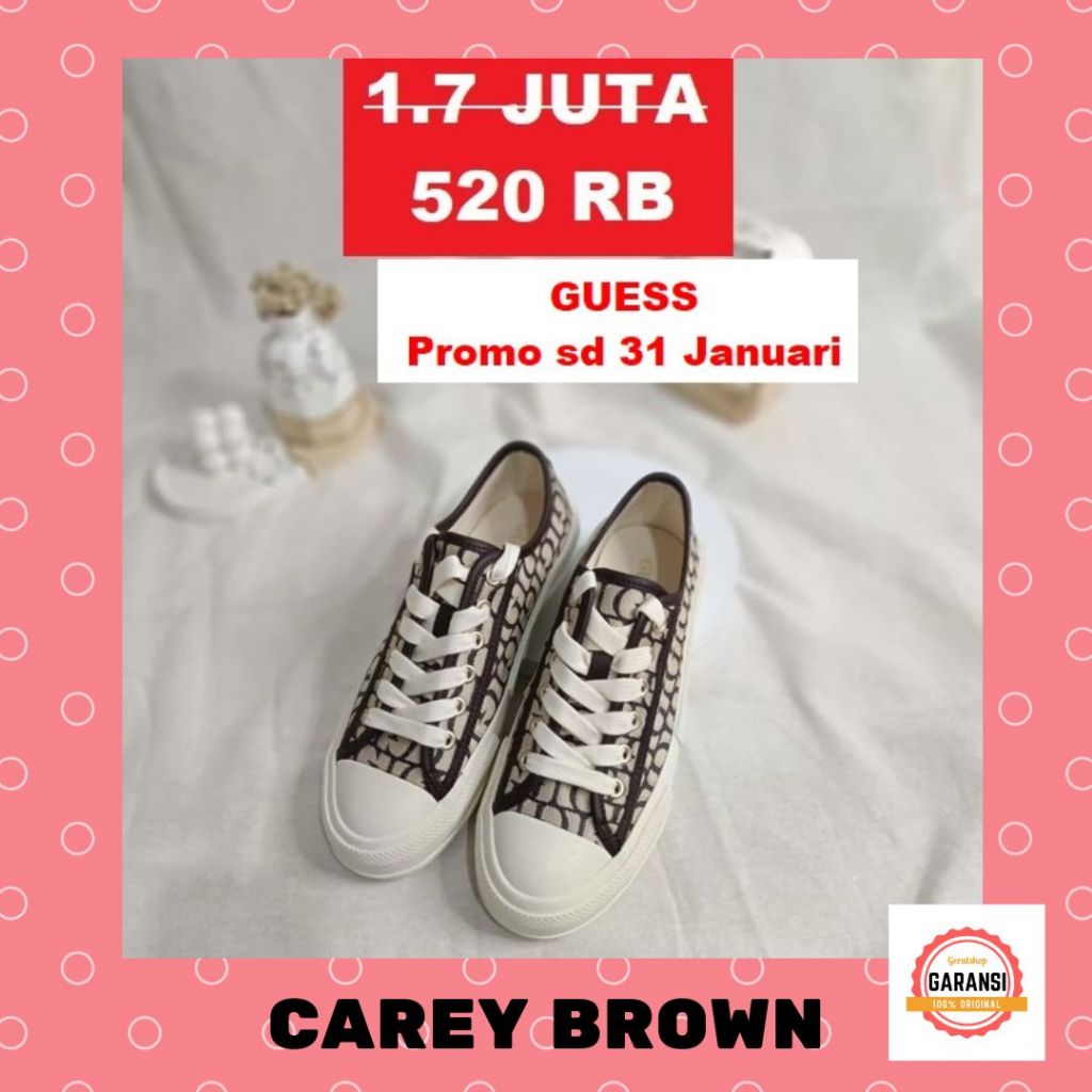 Sepatu wanita seri CAREY Guess 100% original store