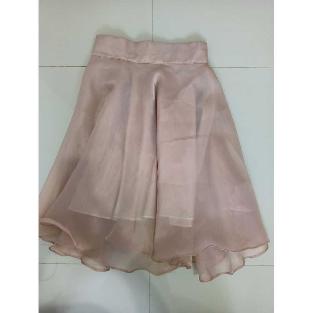 Preloved Rok Organza/Skirt Wanita