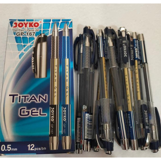 Pulpen Gel Joyko Titan Gel GP-167