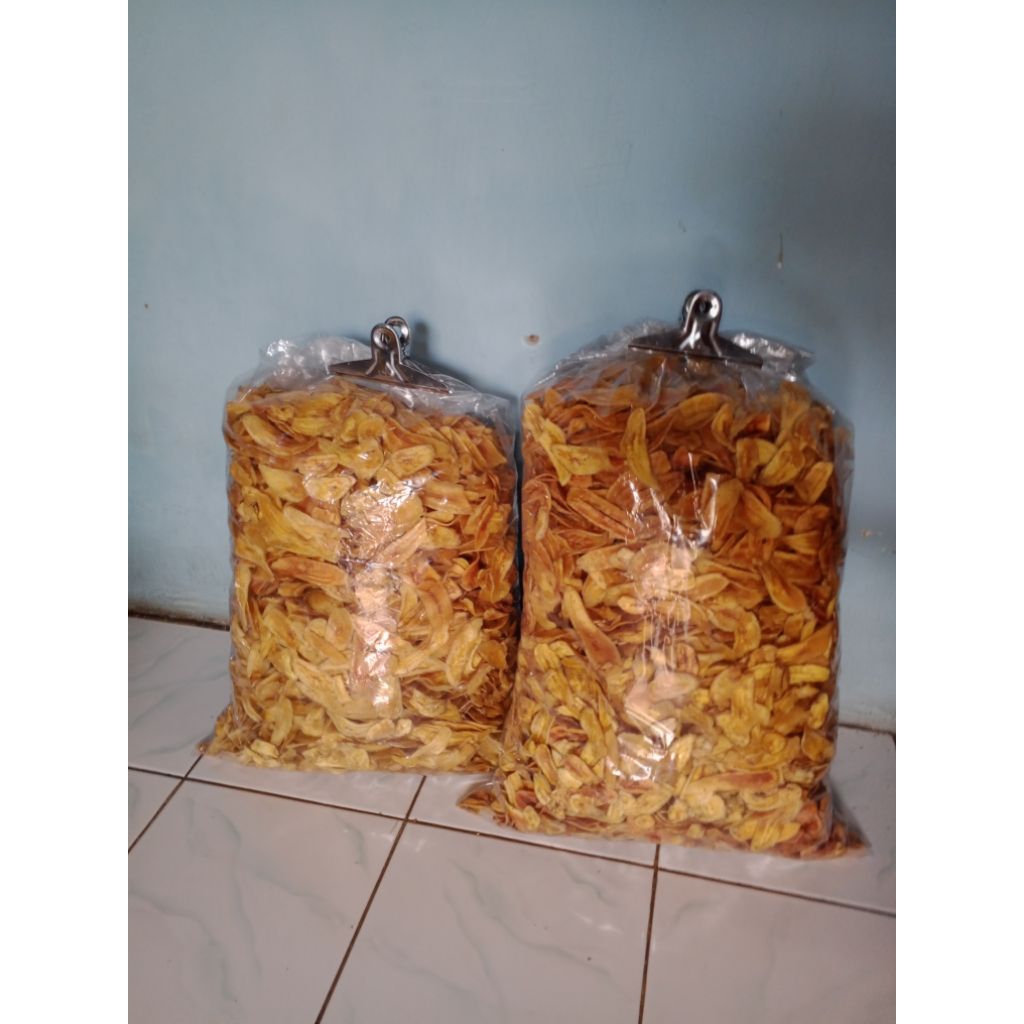 KERIPIK PISANG rasa tawar gurih berat 1kg